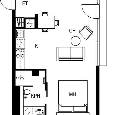 Huoneistohotelli Bob W Ullanlinna